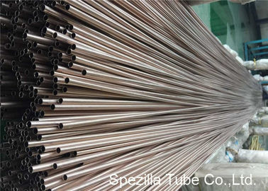 Heat Treatment Copper Nickel Tube ss heat exchanger piping OD 4.00MM - 76.2MM